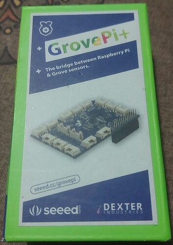 Co-branded GrovePi+ front view