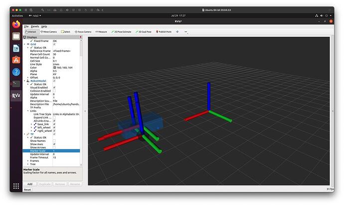 rviz2_w_ROS2_gopigo3_node