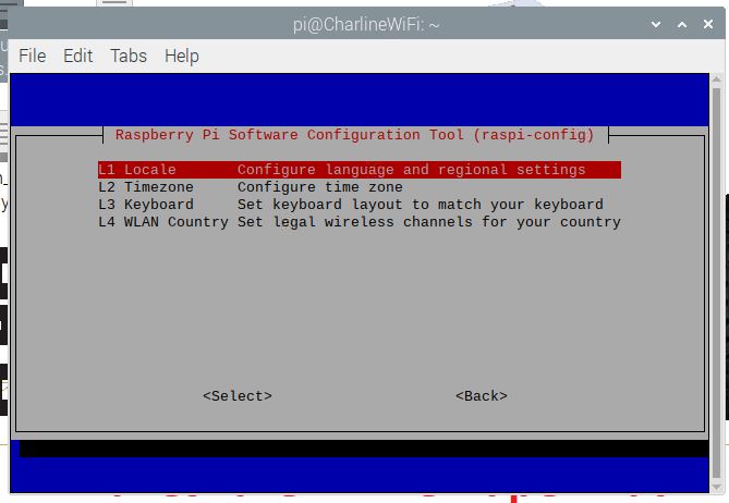 Raspi-config localization options