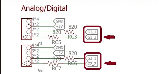 GoPiGo-3 AD connectors